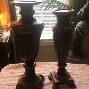 Elegant Bronze Decorative Vases